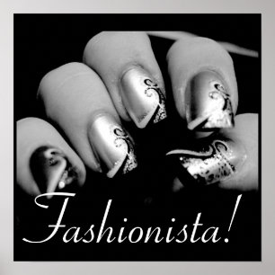 Póster Fashionista Nail Art