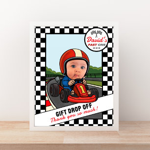 Póster Fast ONE Personalizado Photo & Gracias Entrega d