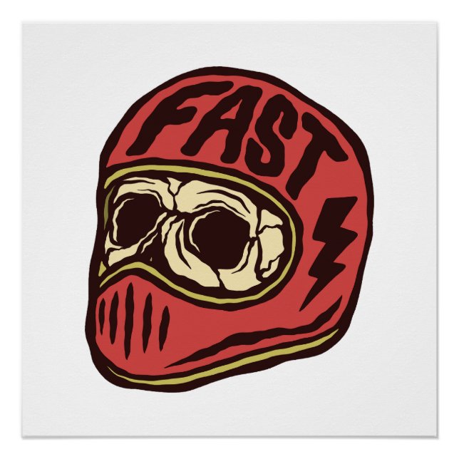 Póster Fast Rider (Anverso)