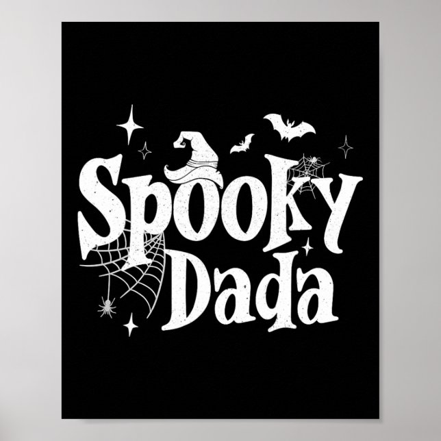 Póster Fastidioso disfraz de Halloween papá (Frente)