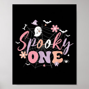 Póster Fastidioso Un Cumpleaños De Halloween Para Niña O