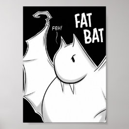 Póster Fat Bat