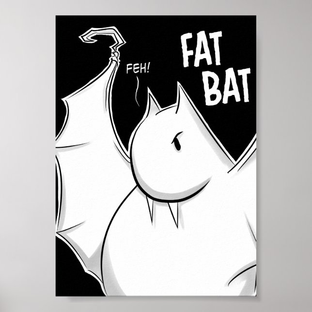 Póster Fat Bat (Frente)