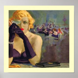 Póster Fatale Femme ~ Imprimir / Poster