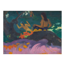 Fatata te Miti By the Sea Paul Gauguin Canvas
