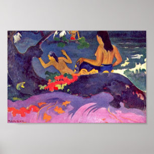 Póster Fatata Te Miti De Paul Gauguin (Mejor Calidad)