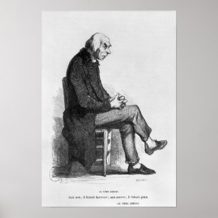 Póster Father Goriot, illustration from 'Le Pere