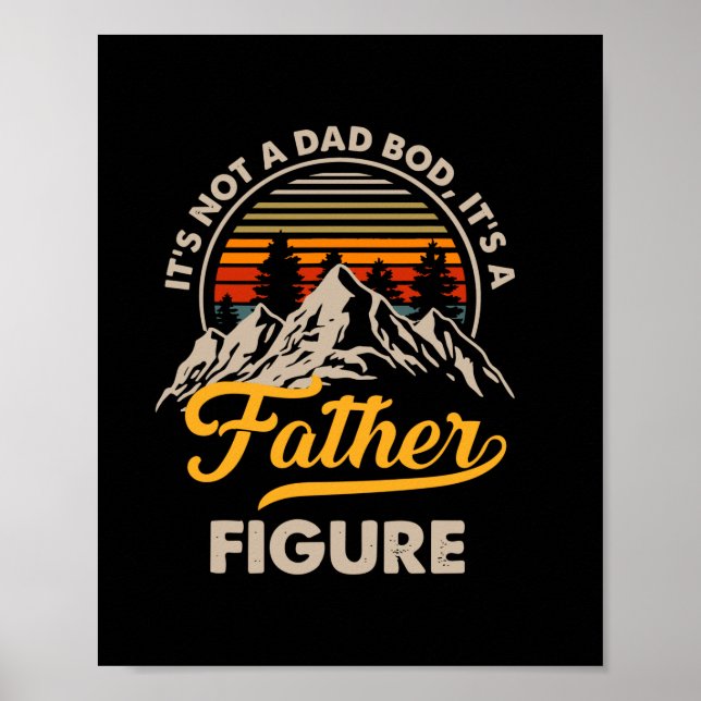 Póster Father's Day It Is A Daddy Figure (Frente)