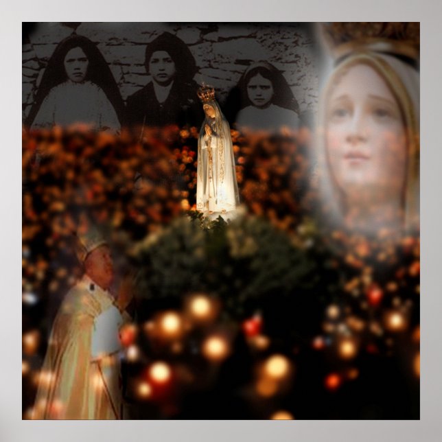 PÓSTER FATIMA COLLAGE (Frente)