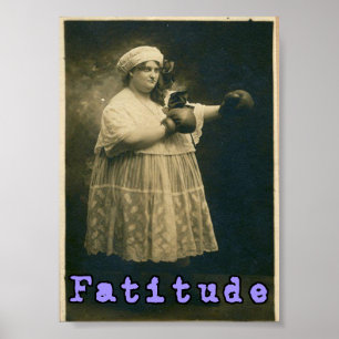 Póster ¡Fatitude!
