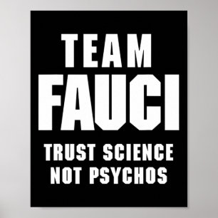 Póster Fauci Anti Trump Dr Anthony Fauci 2028