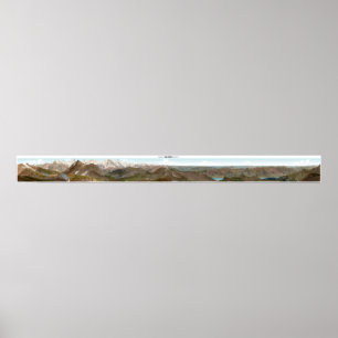 Póster FAULHORN Swiss Alps Panorama 360° Poster