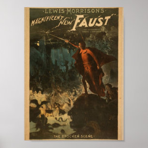 Póster Fausto magnífico