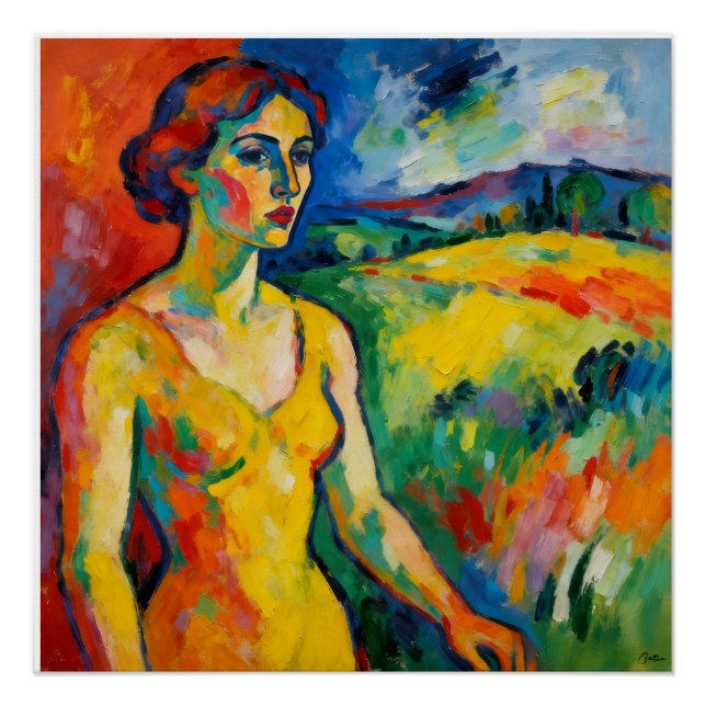 Póster Fauvismo (Anverso)