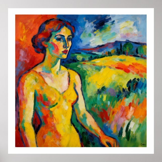 Póster Fauvismo (Frente)