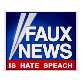 Póster Faux News