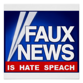 Póster Faux News