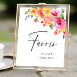 Póster Favor De Ducha Bridal De Cítricos De Flor Brillant<br><div class="desc">Para una mayor personalización, haga clic en "Personalizar esta plantilla" y, a continuación, en "Editar usando la herramienta de diseño". Estiloso editable fácil de usar plantillas de boda, más artículos disponibles en la tienda (invitaciones, rsvp, tarjetas de agradecimiento, papel y decoración). Si necesita ayuda o elementos coincidentes, por favor contáctame....</div>