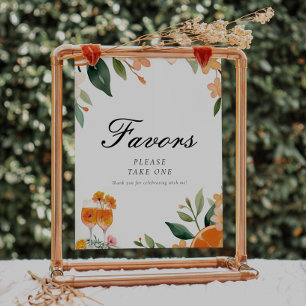 Póster Favorece el Rótulo Aperol Spritz Bridal Shower