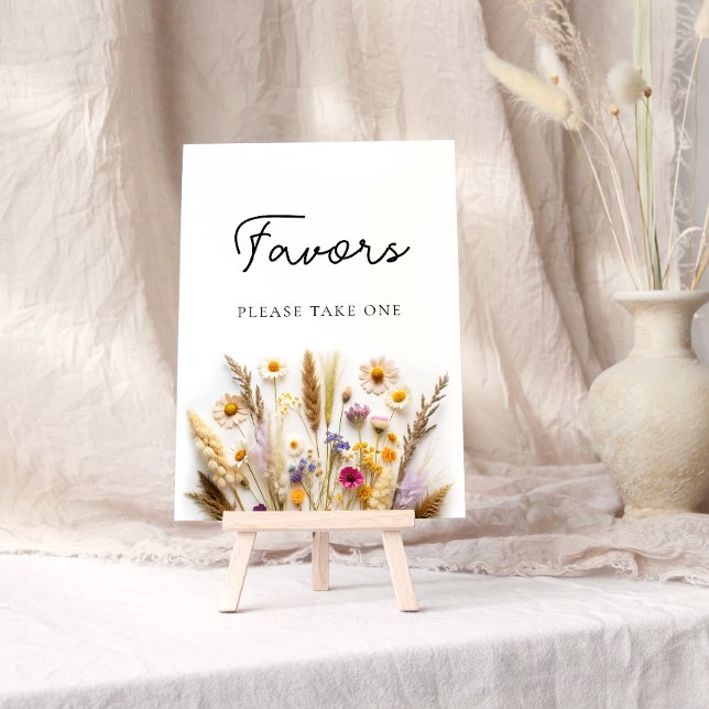 Póster Favores De Flores Silvestres Por Favor Tome Uno (Subido por el creador)