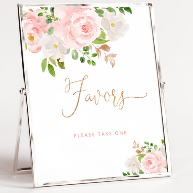 Póster Favores florales rosas de Rubor (Subido por el creador)