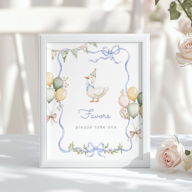 Póster Favoritos Azul Un Pato Tonto Fiesta de cumpleaños (Subido por el creador)