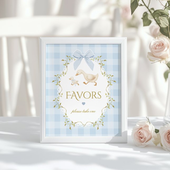Póster Favoritos de Ganso Tonto para Baby Shower de Gingh (Subido por el creador)