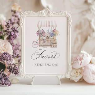 Póster Favoritos elegantes frente a la novia de la Proven