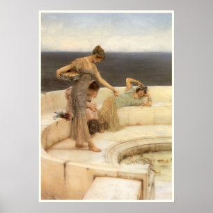 Póster Favoritos plateados por Sir Lawrence Alma-Tadema
