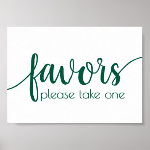Póster Favoritos simples   Evento de la fiesta de la boda
