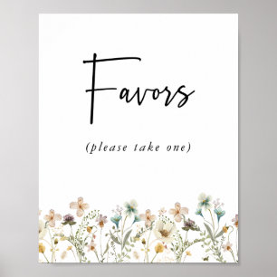 Póster Favorores Florales
