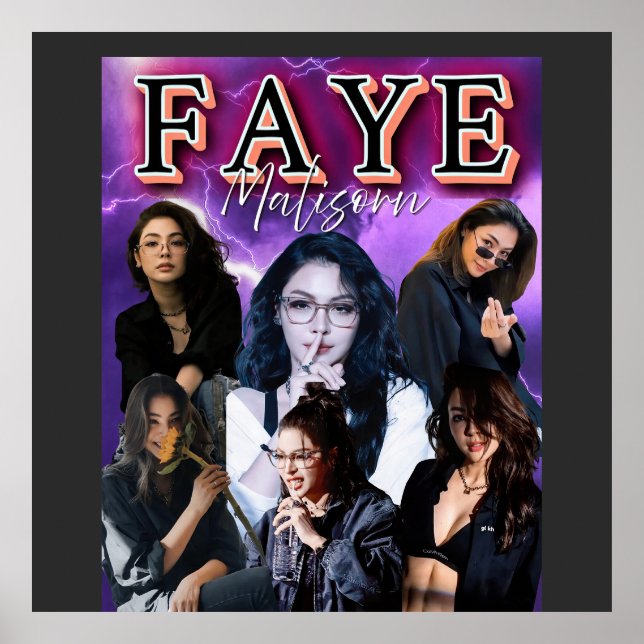Póster Faye Malisorn Peraya (Frente)