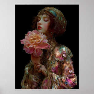 Póster - FD2 Encantadora Fantasía Soñadora Musa 3 Irisada