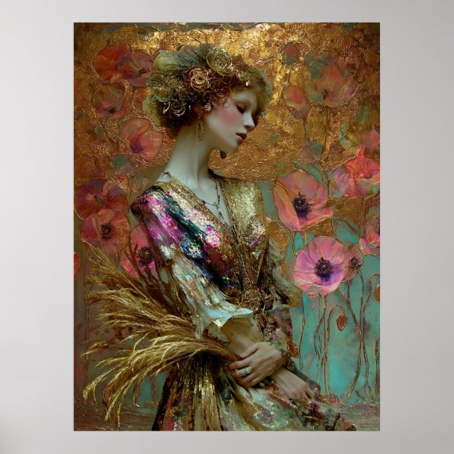 Póster - FD2 Encantadora Fantasía Soñadora Musa Iridescen (Frente)