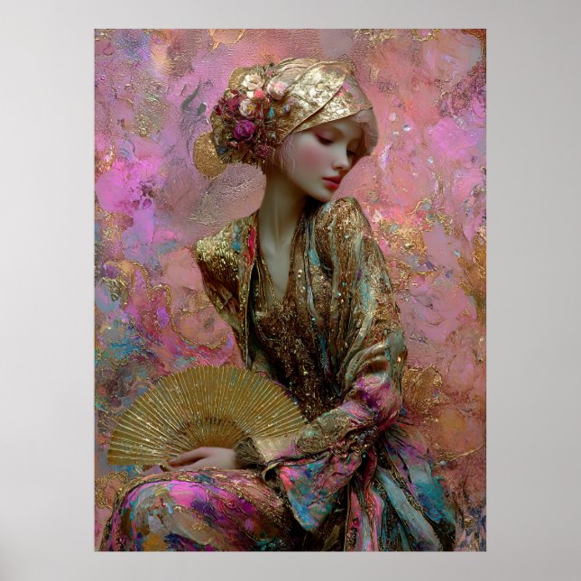 Póster - FD2 Encantadora Fantasía Soñadora Musa Iridescen (Frente)