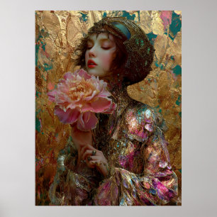Póster - FD2 Encantadora Fantasía Soñadora Musa Iridescen