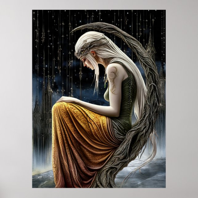 Póster - FD2 Mystical Moon Keeper Diosa Celestial 9 (Frente)