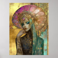 *~* FD2 Ornate Nouveau Fantasía Mujer Etérea 13
