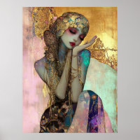 *~* FD2 Ornate Nouveau Fantasía Mujer Etérea 34