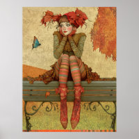 *~* FD2 otoño sugestivo otoño mariposa retro 13