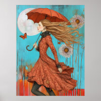 *~* FD2 UMBRELLA Chica otoño retro otoño 28