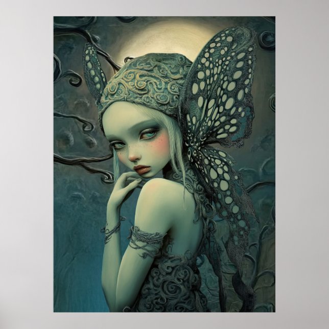 Póster *~* FD3 Bosque mágico Nymph Fantasy 14 (Frente)