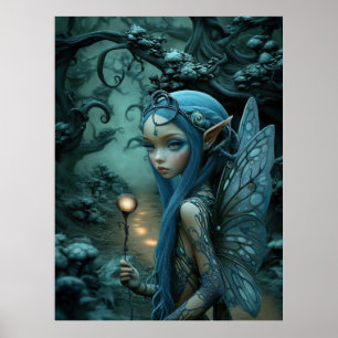 Póster *~* FD3 Bosque mágico Nymph Fantasy 2