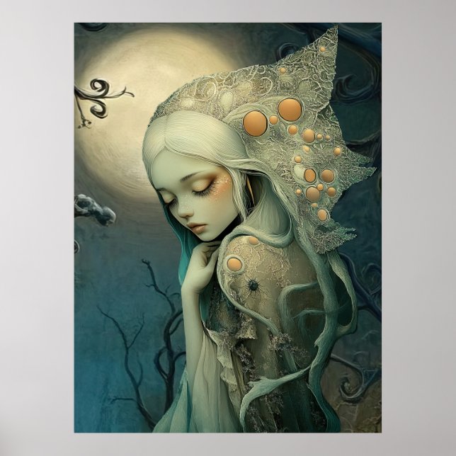 Póster *~* FD3 Encantando la fantasía del espíritu ninfa  (Frente)