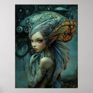 Póster *~* FD3 Forest Nymph Fantasy Art 17