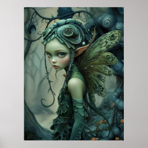 Póster *~* FD3 Forest Nymph Fantasy Art 24