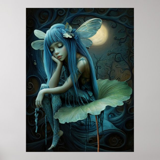 Póster *~* FD3 Forest Nymph Fantasy Art 29 (Frente)