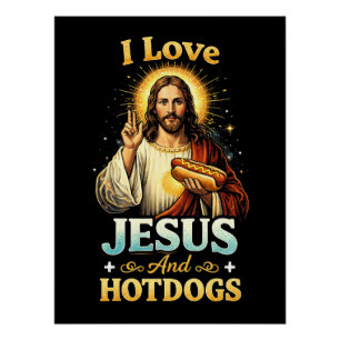 Póster Fe, Amor, y Hotdogs