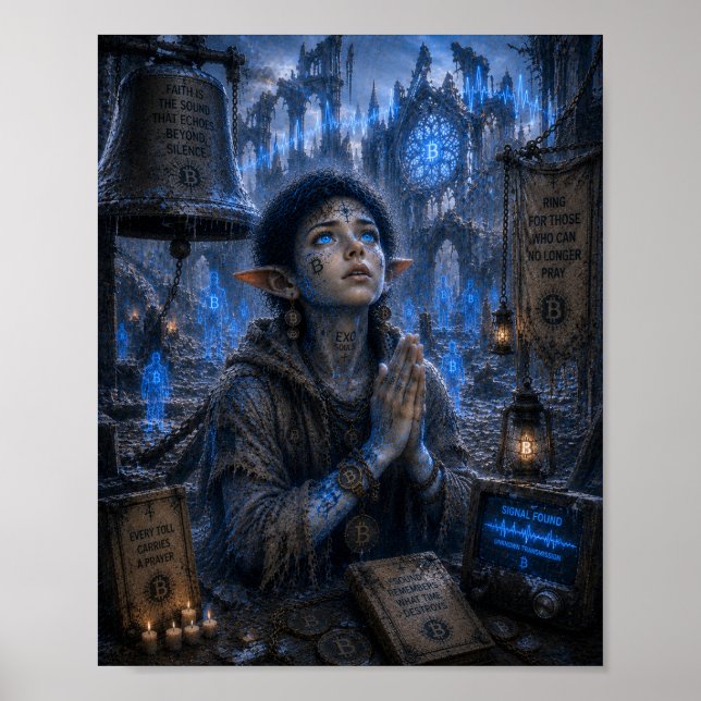 Póster Fe / Campanero / Catedral Congelada (Frente)