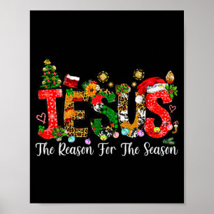 Póster Fe cristiana Jesús es la razón de la temporada